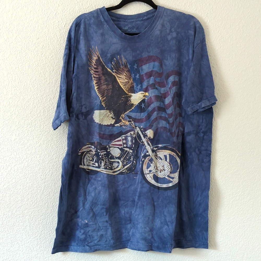 Flying eagle & motorcycle